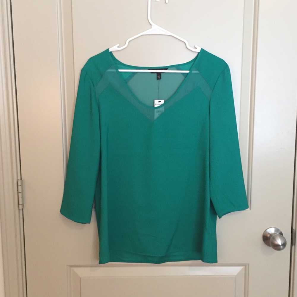 Green Express blouse